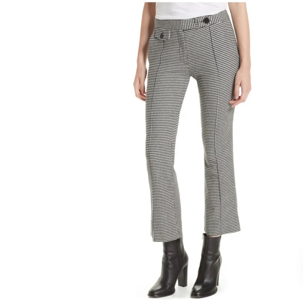 DEREK LAM 10 CROSBY Flare Leg Crop Trousers
